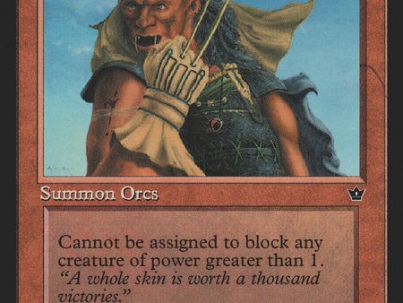 Brassclaw Orcs (Rob Alexander - Orcish Veteran Flavor Text) [Fallen Empires] Fashion