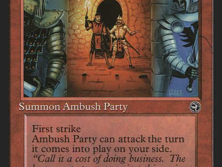 Ambush Party (Eron Flavor Text) [Homelands] Online Sale