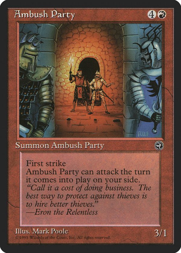 Ambush Party (Eron Flavor Text) [Homelands] Online Sale