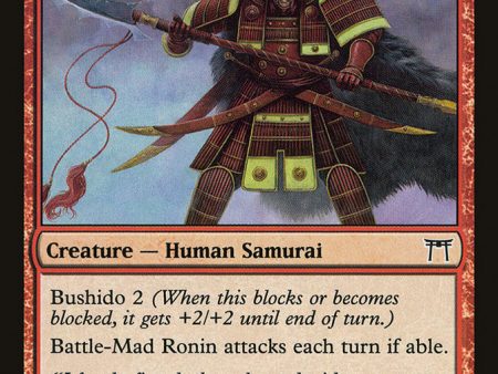 Battle-Mad Ronin [Champions of Kamigawa] Sale