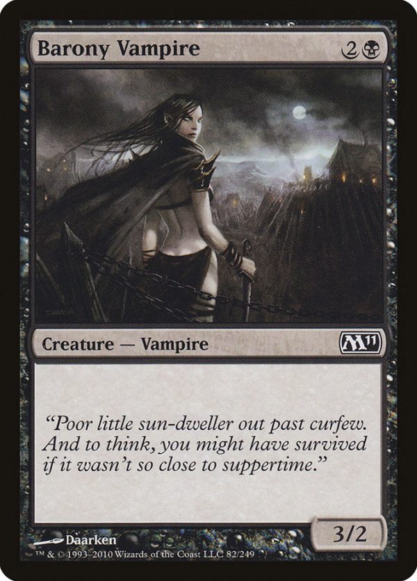 Barony Vampire [Magic 2011] Online Hot Sale