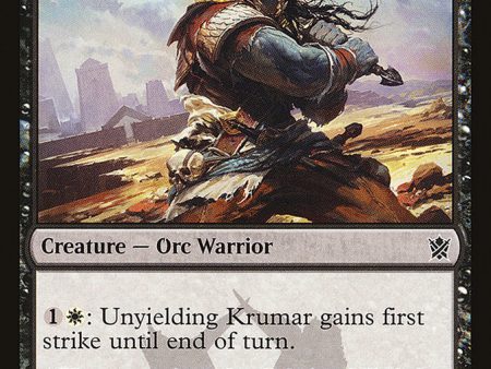 Unyielding Krumar [Khans of Tarkir] Hot on Sale