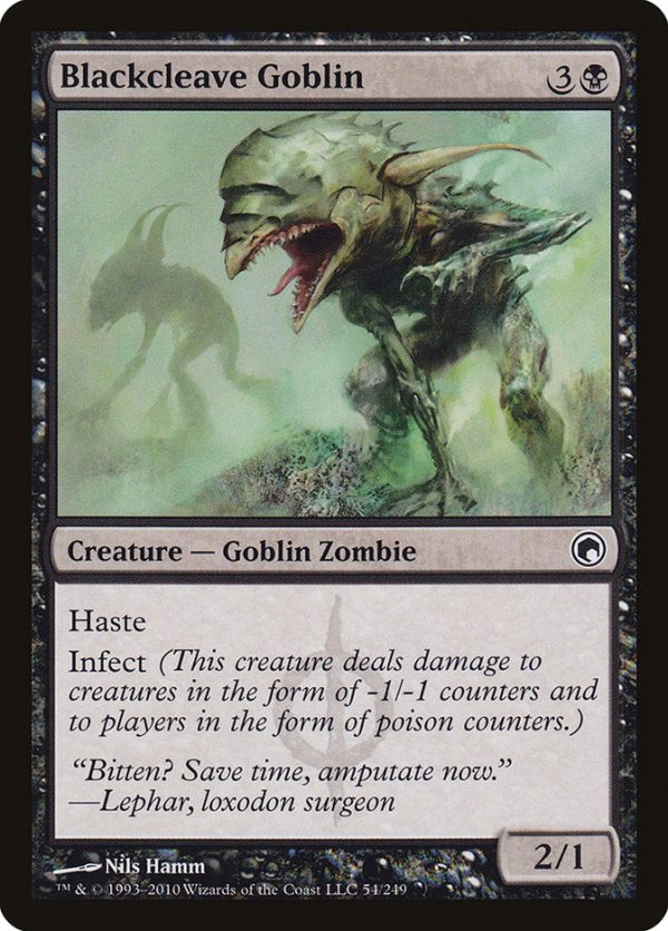 Blackcleave Goblin [Scars of Mirrodin] Fashion