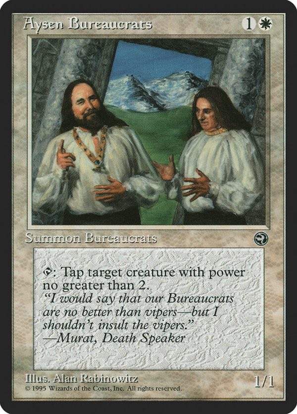 Aysen Bureaucrats (Murat Flavor Text) [Homelands] Fashion