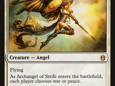 Archangel of Strife [Commander Anthology] For Sale