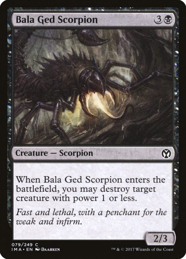 Bala Ged Scorpion [Iconic Masters] For Sale