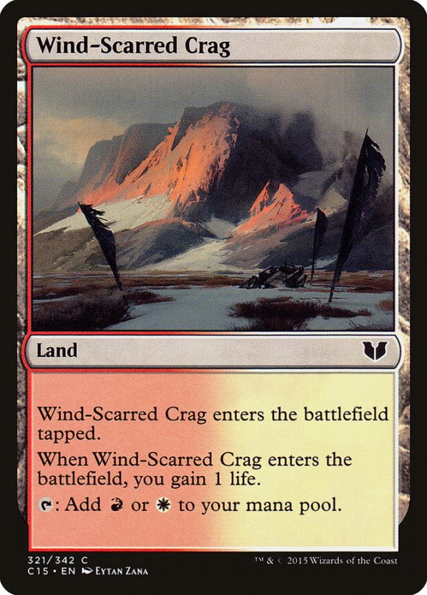 Wind-Scarred Crag [Commander 2015] For Discount