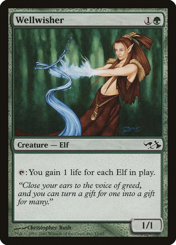 Wellwisher [Duel Decks: Elves vs. Goblins] For Cheap