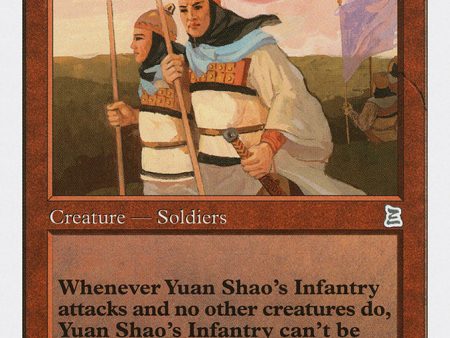 Yuan Shao s Infantry [Portal Three Kingdoms] Online Sale