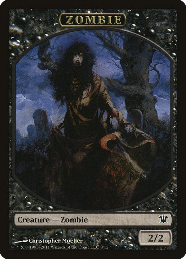 Zombie Token (8 12) [Innistrad Tokens] For Discount