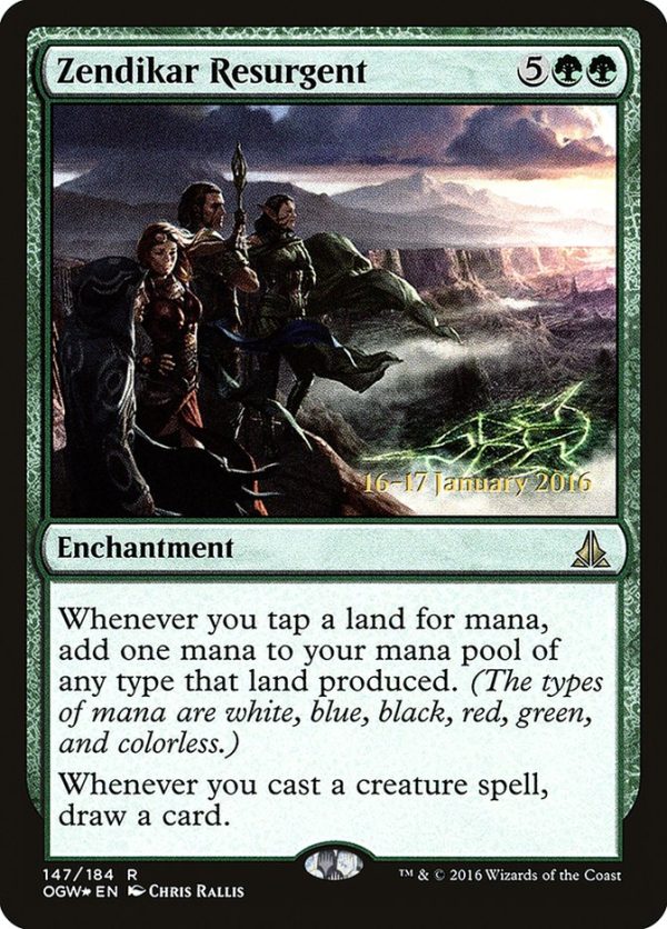 Zendikar Resurgent [Oath of the Gatewatch Prerelease Promos] Online Hot Sale