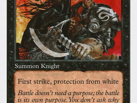 Black Knight [Fifth Edition] Online Sale