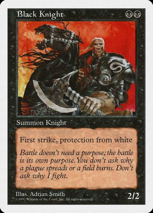 Black Knight [Fifth Edition] Online Sale