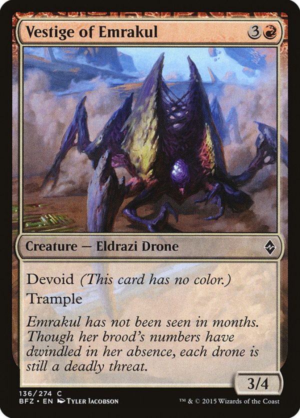 Vestige of Emrakul [Battle for Zendikar] Online