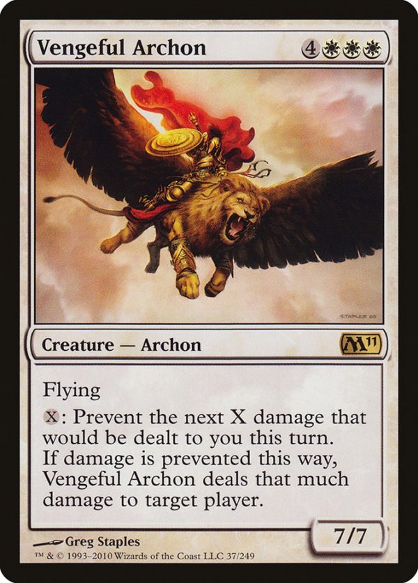 Vengeful Archon [Magic 2011] Discount