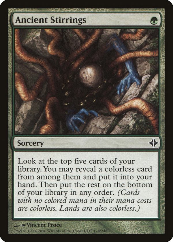 Ancient Stirrings [Rise of the Eldrazi] Discount