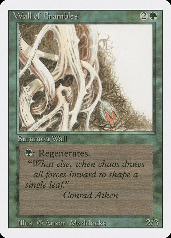 Wall of Brambles [Revised Edition] Cheap