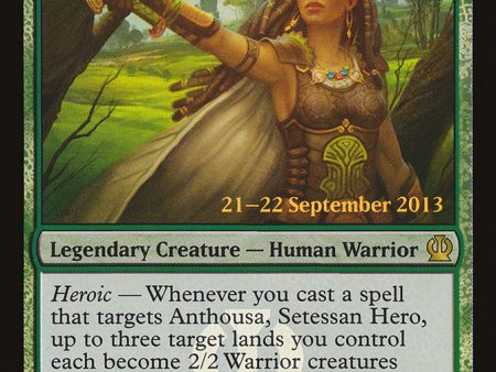 Anthousa, Setessan Hero [Theros Prerelease Promos] Sale