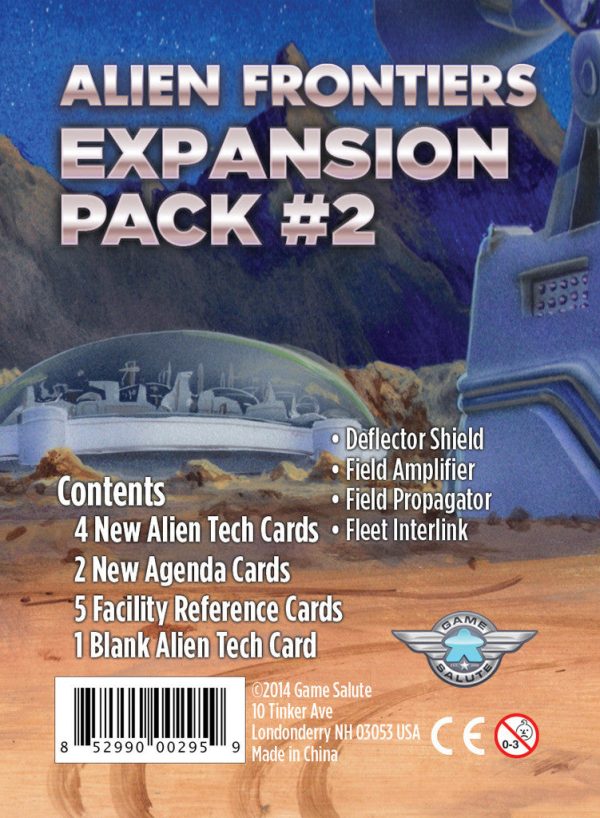 Alien Frontiers: Expansion Pack #2 Supply